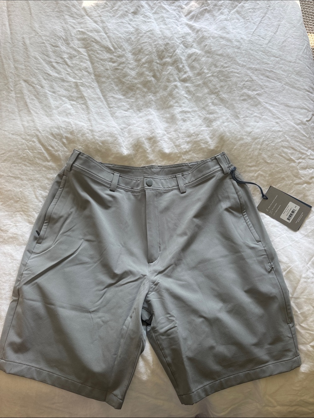 Mack Weldon Radius Flex Short in Monument Size Large